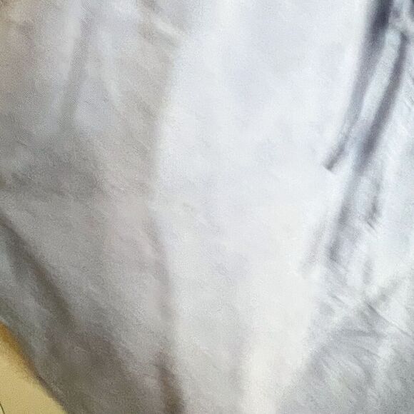 Joules Womens Chambray Shift Size 12 Denim Linen Dress Drawstring Beach Travel - Picture 8 of 8